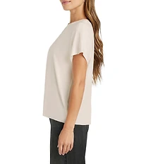 Splendid Tyra Knit Jersey Short Sleeve Tee