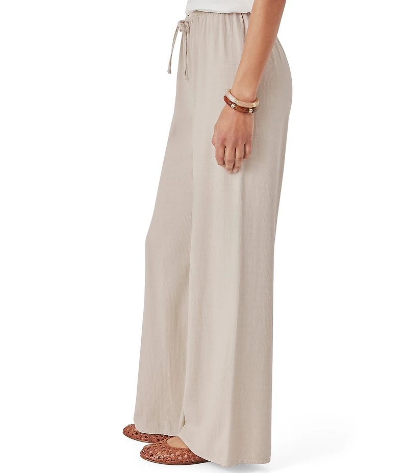 Splendid Valerie Linen Blend Mid Rise Drawstring Lounge Pants