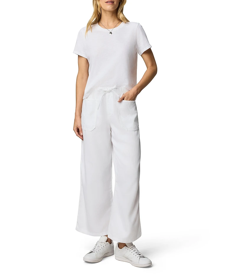 Splendid Wide Leg Ankle Length Denim Lounge Pants