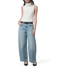 Splendid X Cella Jane Blog Boucle Knit Turtleneck Sleeveless Tank Top