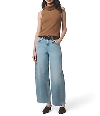 Splendid X Cella Jane Blog Boucle Knit Turtleneck Sleeveless Tank Top