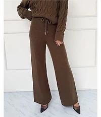 Splendid x Cella Jane Blog Boucle Mid Rise Lounge Full Length Pants