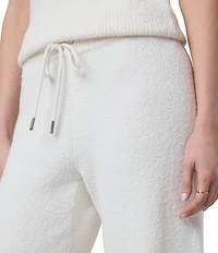 Splendid x Cella Jane Blog Boucle Mid Rise Lounge Full Length Pants