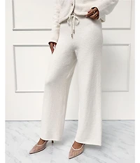 Splendid x Cella Jane Blog Boucle Mid Rise Lounge Full Length Pants