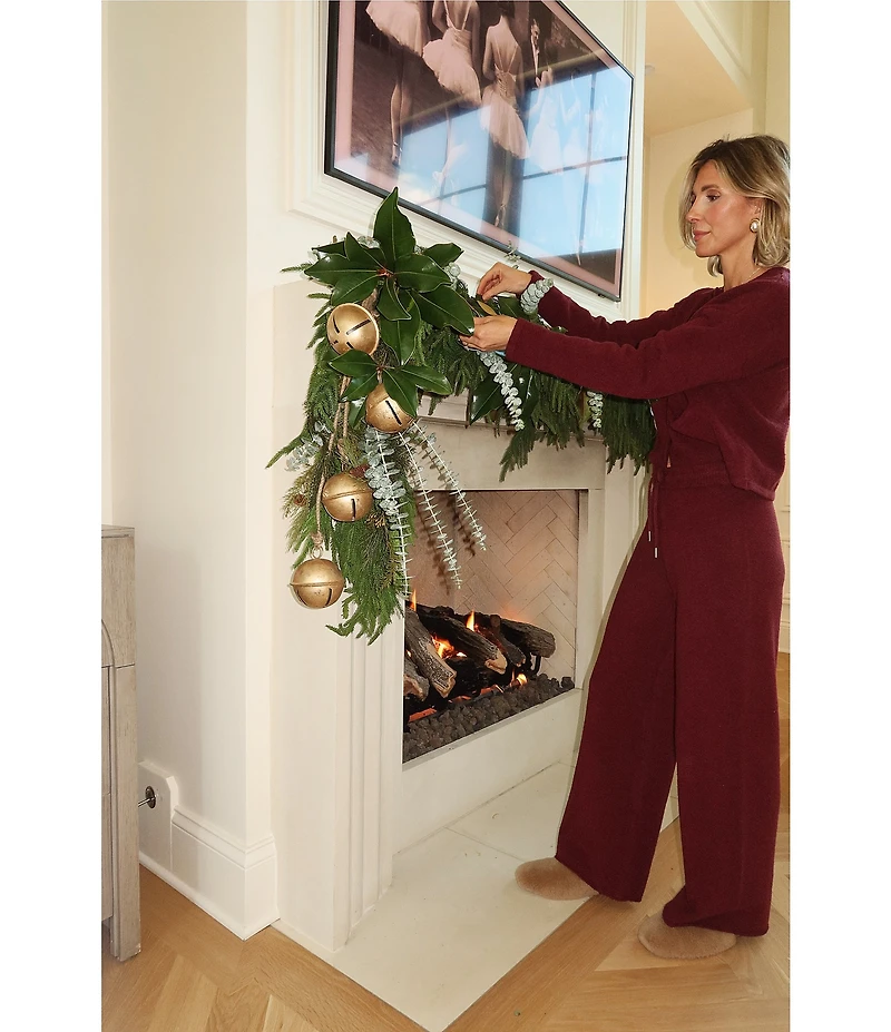 Splendid x Cella Jane Blog Boucle Mid Rise Lounge Full Length Pants