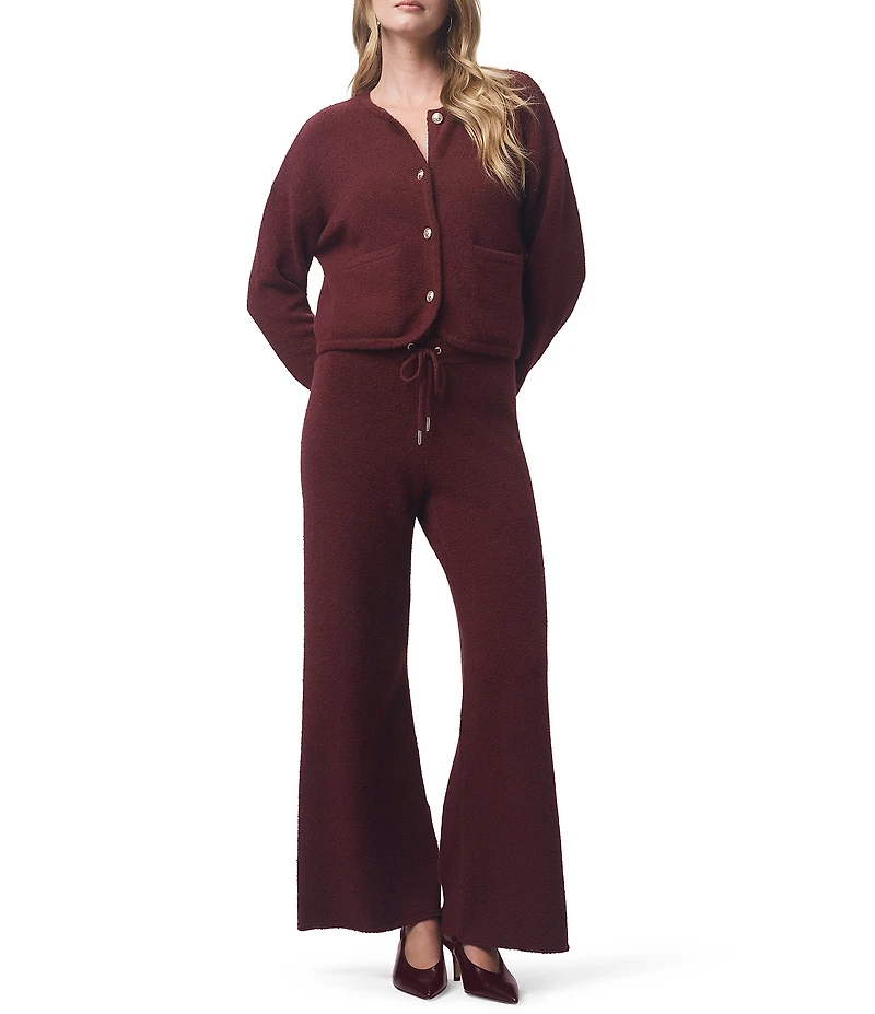 Splendid x Cella Jane Blog Boucle Mid Rise Lounge Full Length Pants