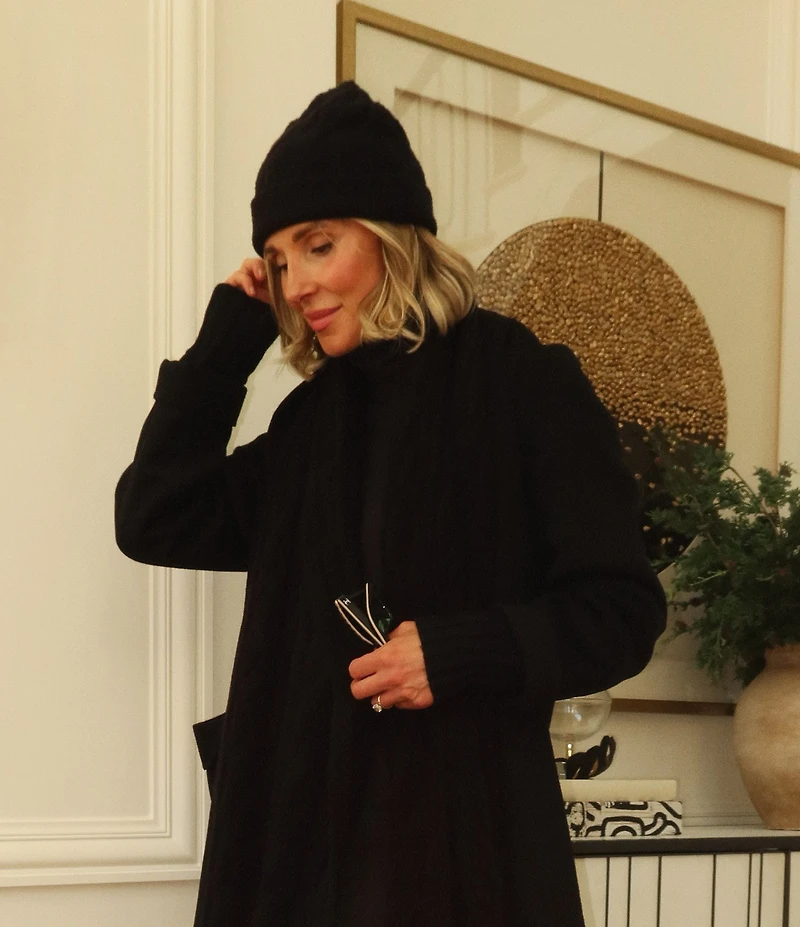 Splendid X Cella Jane Blog Cable Knit Beanie Hat