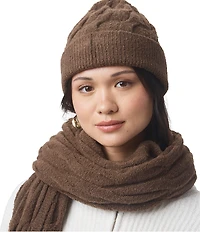 Splendid X Cella Jane Blog Cable Knit Beanie Hat