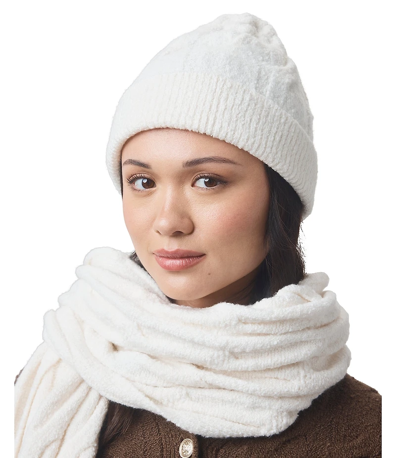 Splendid X Cella Jane Blog Cable Knit Beanie Hat