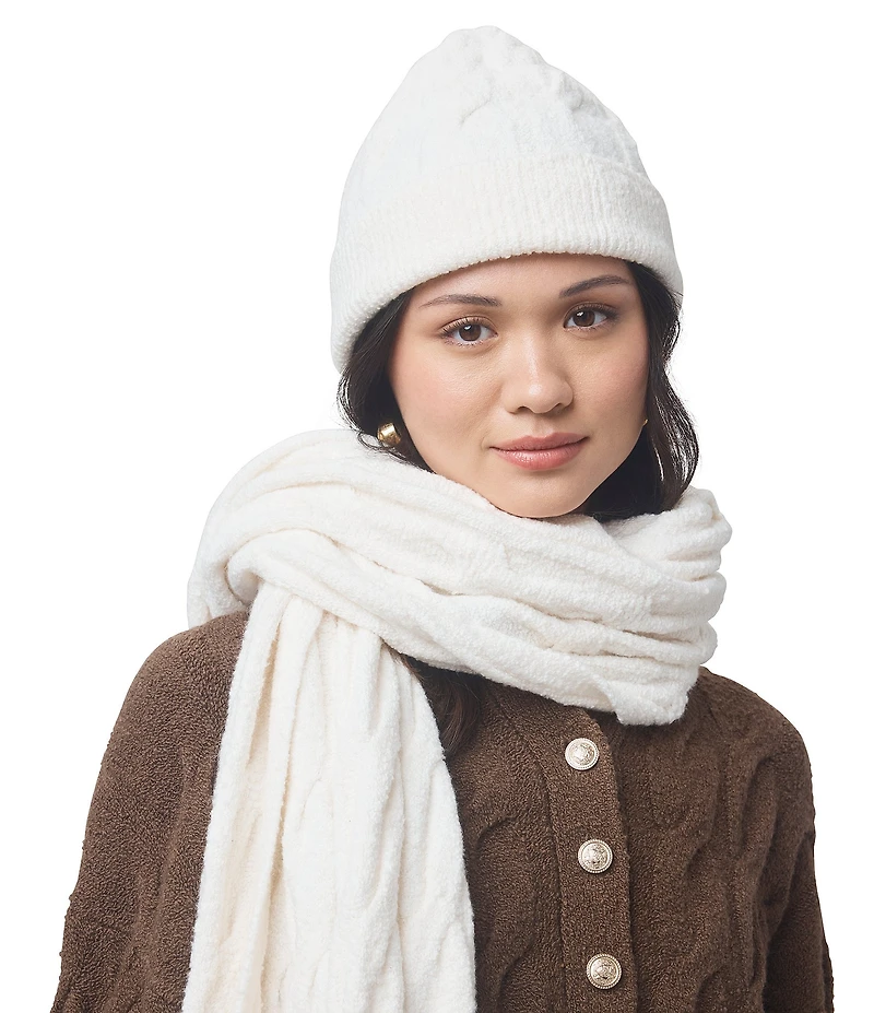 Splendid X Cella Jane Blog Cable Knit Beanie Hat