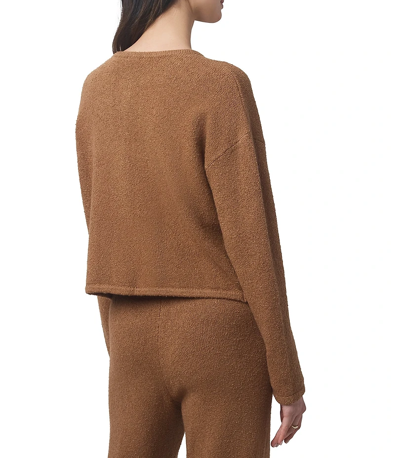 Splendid x Cella Jane Blog Crew Neck Long Sleeve Cardigan