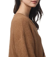 Splendid x Cella Jane Blog Crew Neck Long Sleeve Cardigan