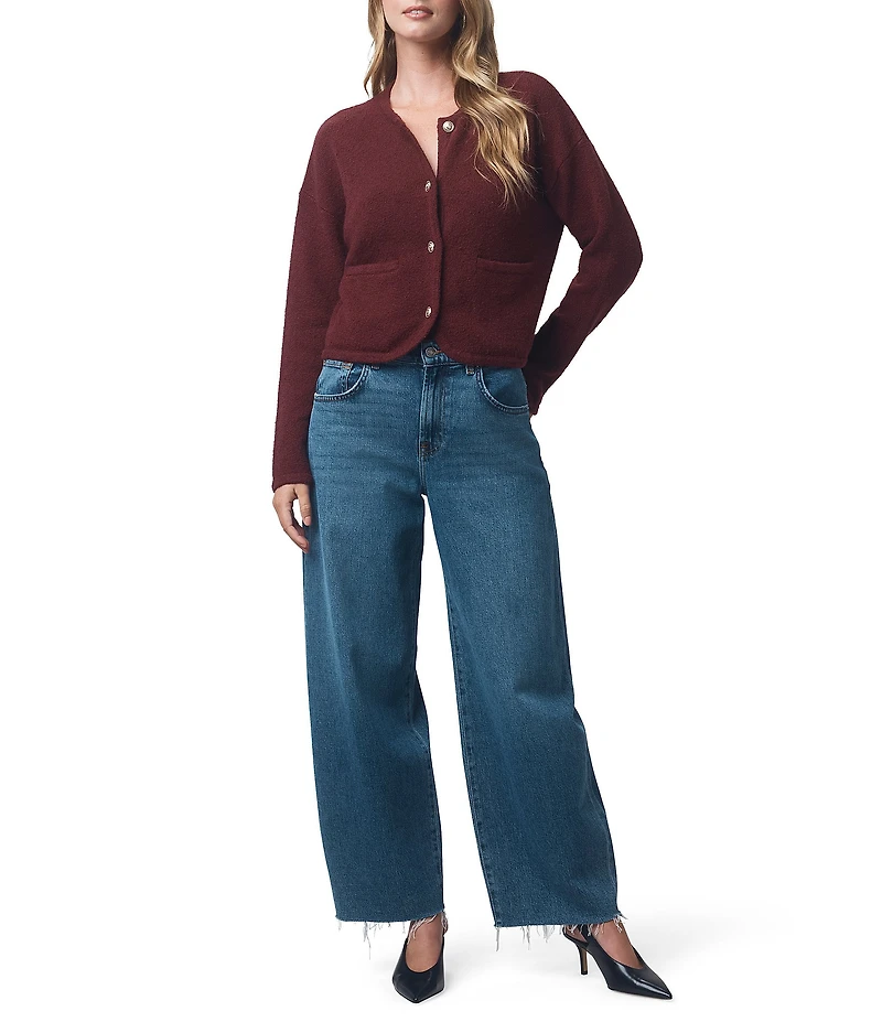 Splendid x Cella Jane Blog Crew Neck Long Sleeve Cardigan