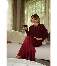 Splendid x Cella Jane Blog Crew Neck Long Sleeve Cardigan