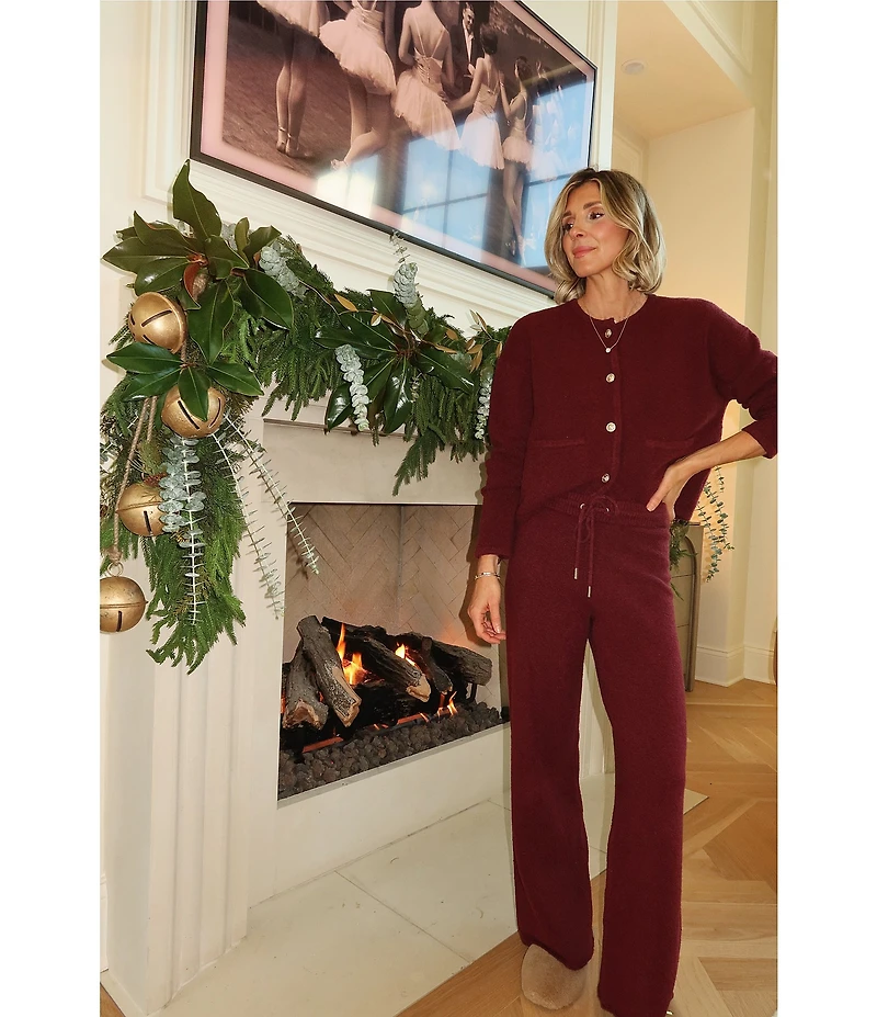 Splendid x Cella Jane Blog Crew Neck Long Sleeve Cardigan