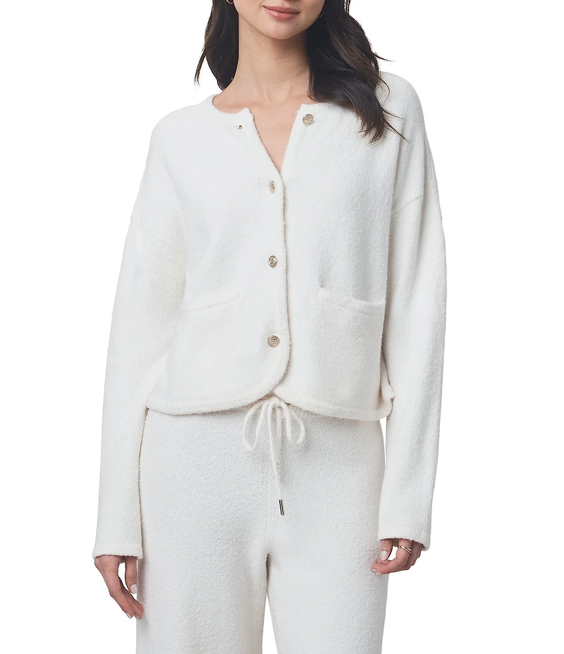 Splendid x Cella Jane Blog Crew Neck Long Sleeve Cardigan