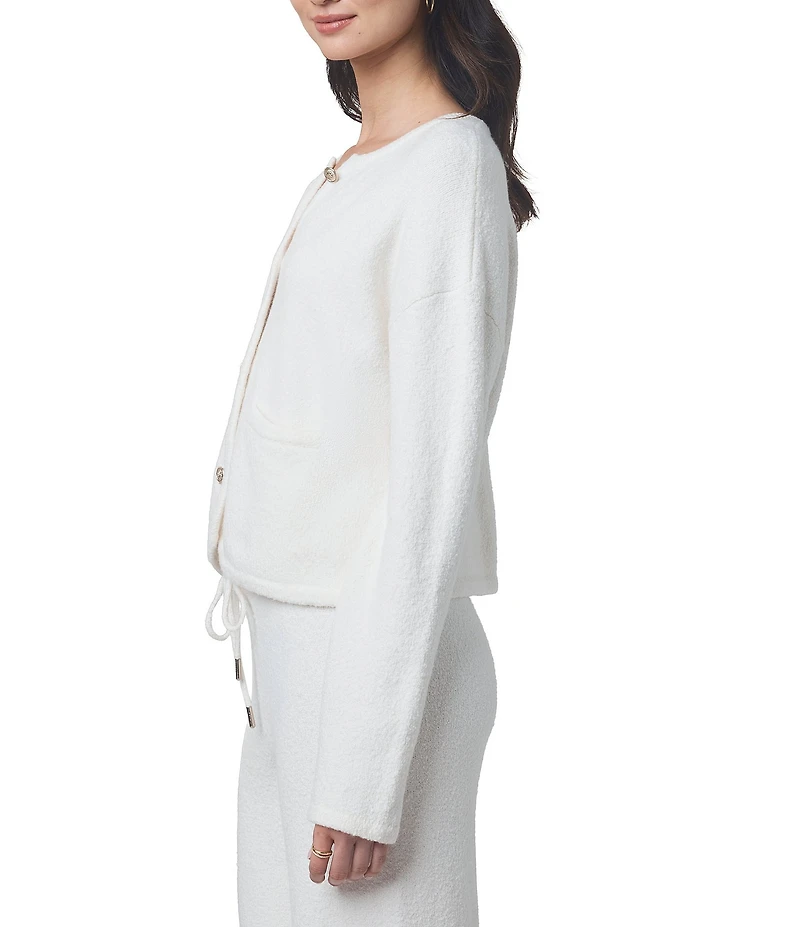 Splendid x Cella Jane Blog Crew Neck Long Sleeve Cardigan