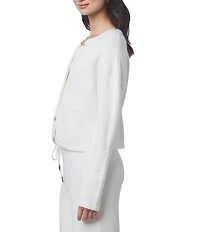 Splendid x Cella Jane Blog Crew Neck Long Sleeve Cardigan