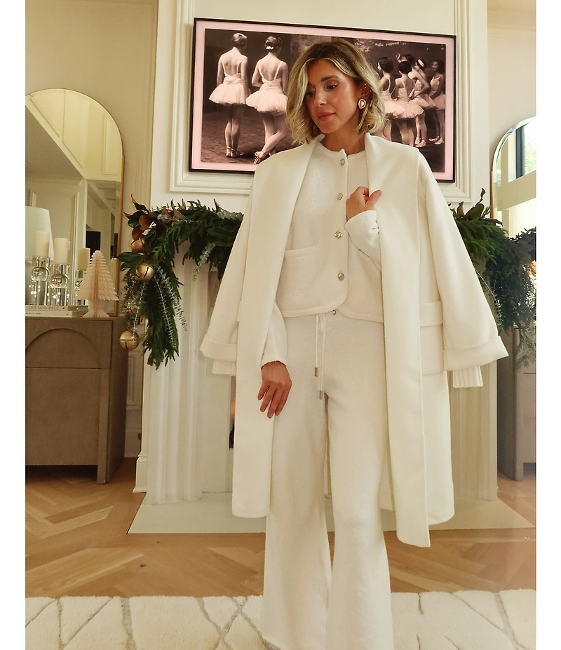 Splendid x Cella Jane Blog Crew Neck Long Sleeve Cardigan