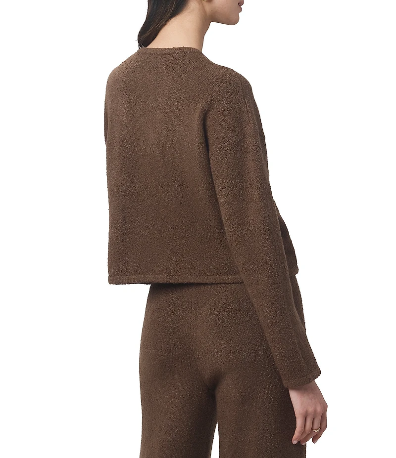 Splendid x Cella Jane Blog Crew Neck Long Sleeve Cardigan