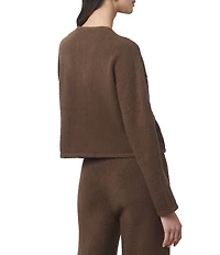 Splendid x Cella Jane Blog Crew Neck Long Sleeve Cardigan