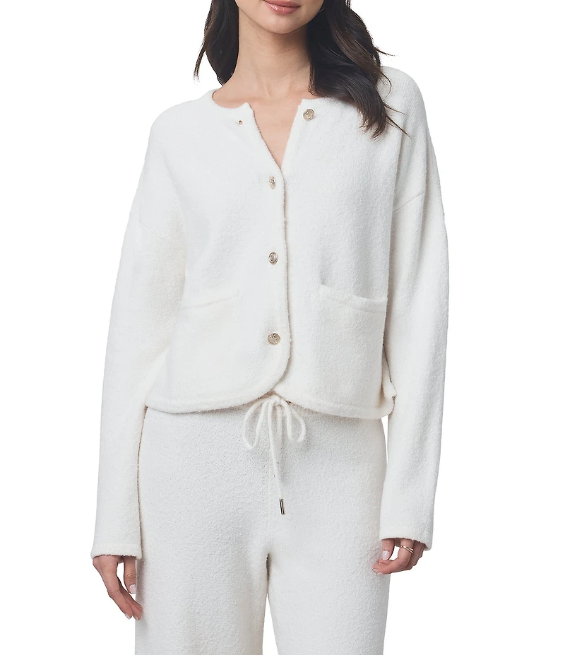 Splendid x Cella Jane Blog Crew Neck Long Sleeve Cardigan