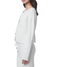 Splendid x Cella Jane Blog Crew Neck Long Sleeve Cardigan