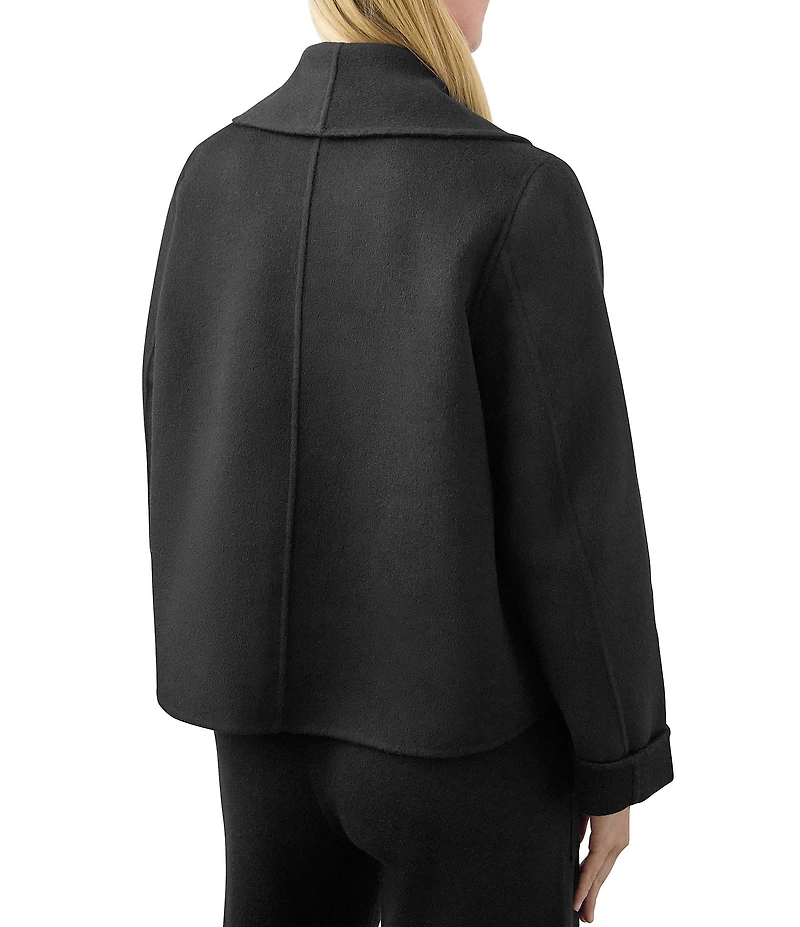 Splendid x Cella Jane Blog Icon Wool Shawl Collar Long Sleeve Coat