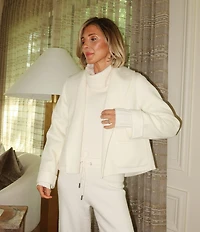 Splendid x Cella Jane Blog Icon Wool Shawl Collar Long Sleeve Coat