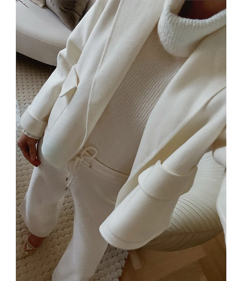 Splendid x Cella Jane Blog Icon Wool Shawl Collar Long Sleeve Coat