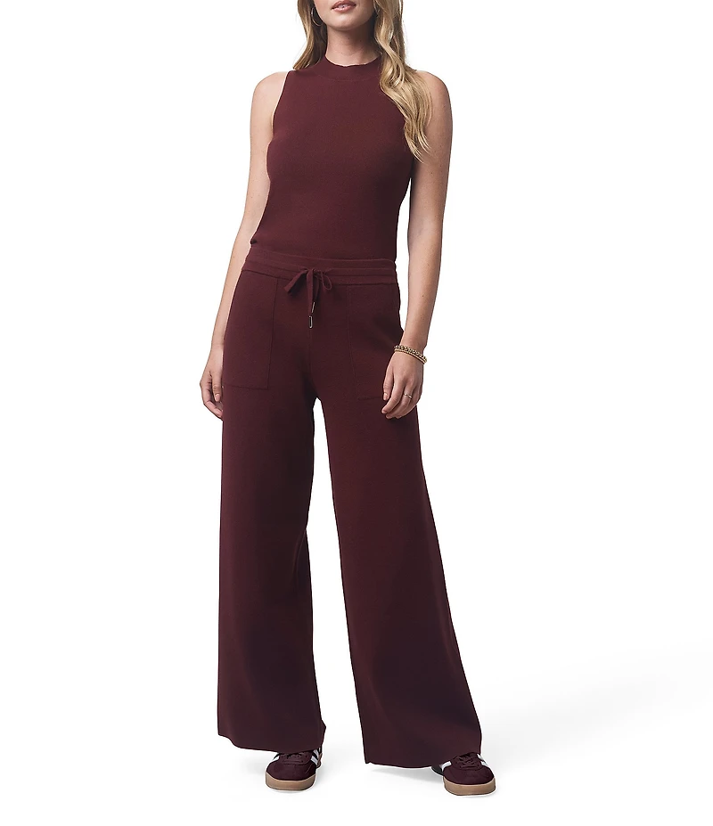 Splendid x Cella Jane Blog Knit Crew Neck Sleeveless Tank Top