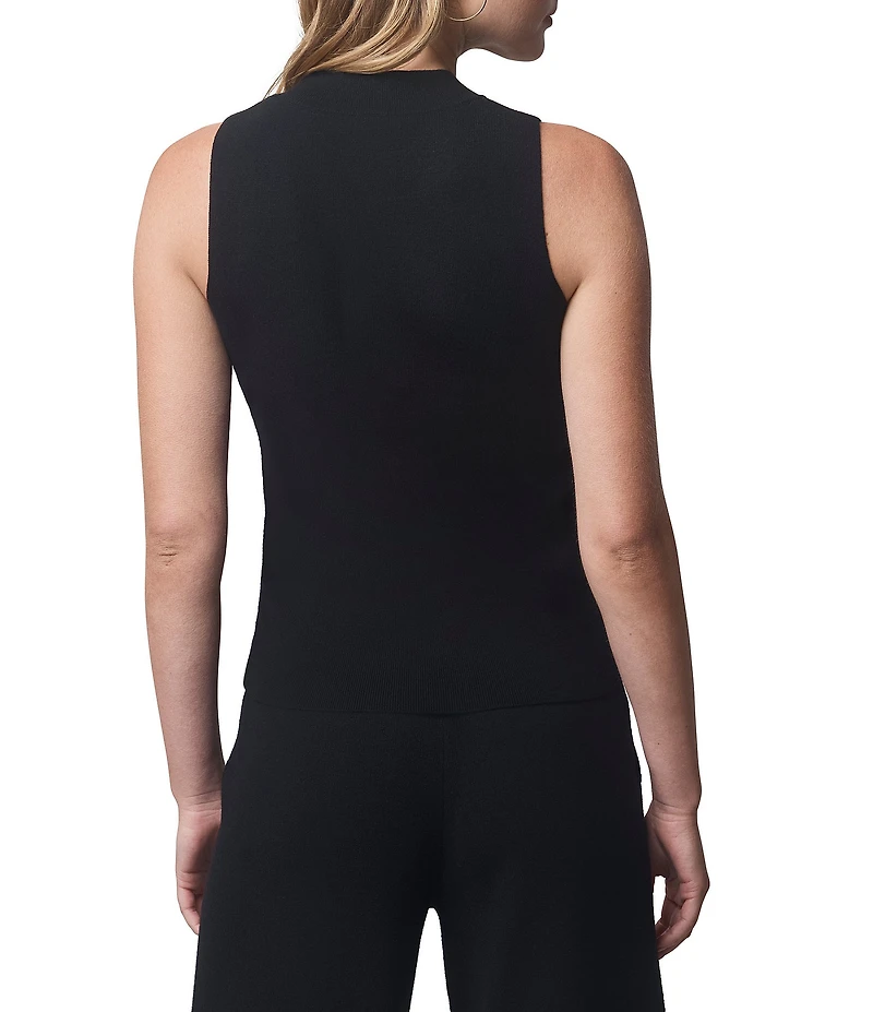 Splendid x Cella Jane Blog Knit Crew Neck Sleeveless Tank Top
