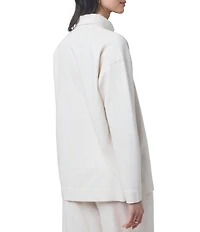 Splendid x Cella Jane Blog Knit Mock Neck Long Sleeve Shirt