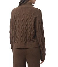 Splendid x Cella Jane Blog Knit V-Neck Long Sleeve Top