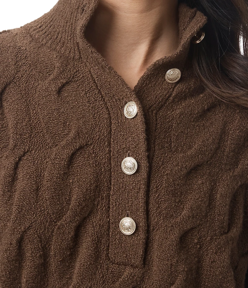 Splendid x Cella Jane Blog Knit V-Neck Long Sleeve Top