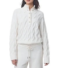 Splendid x Cella Jane Blog Knit V-Neck Long Sleeve Top