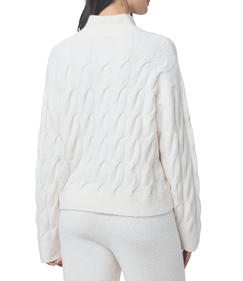 Splendid x Cella Jane Blog Knit V-Neck Long Sleeve Top