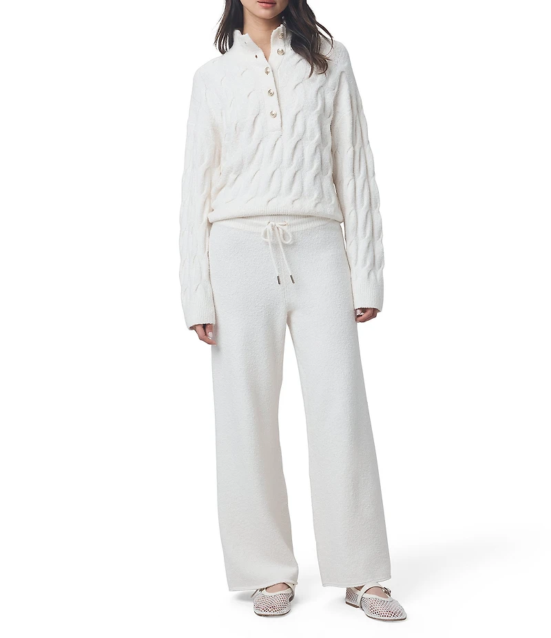 Splendid x Cella Jane Blog Knit V-Neck Long Sleeve Top