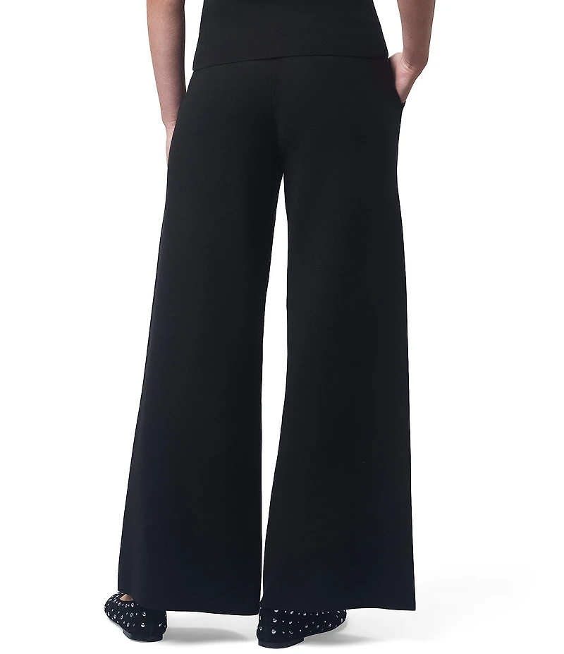 Splendid x Cella Jane Blog Mid Rise Wide Leg Lounge Full Length Pants