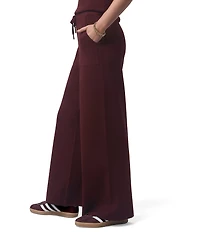 Splendid x Cella Jane Blog Mid Rise Wide Leg Lounge Full Length Pants