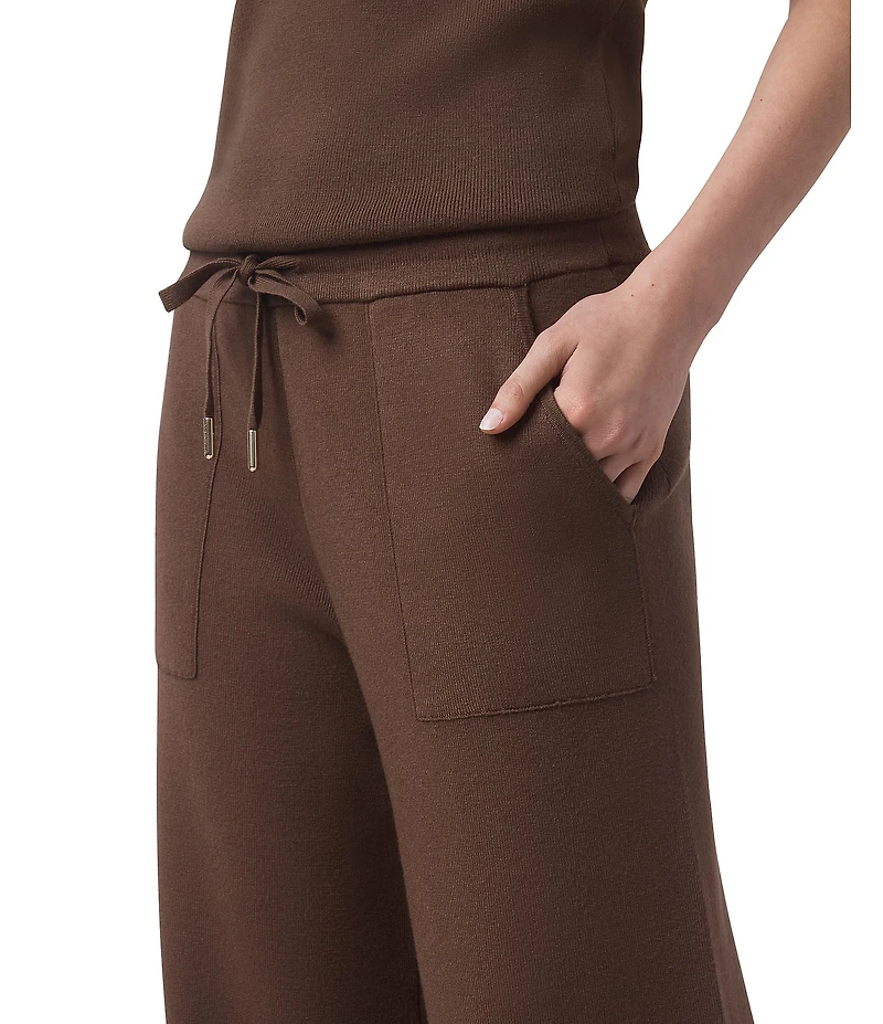 Splendid x Cella Jane Blog Mid Rise Wide Leg Lounge Full Length Pants