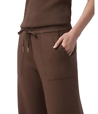 Splendid x Cella Jane Blog Mid Rise Wide Leg Lounge Full Length Pants