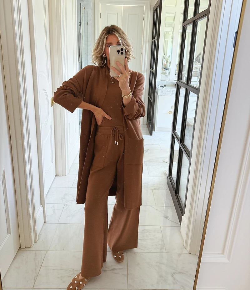 Splendid x Cella Jane Blog Sleek Knit Long Sleeve Cardigan