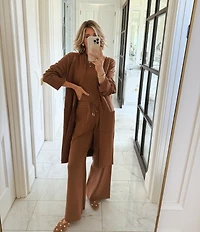 Splendid x Cella Jane Blog Sleek Knit Long Sleeve Cardigan