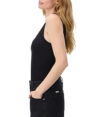 Splendid Zuma Ribbed Knit Scoop Neck Tank Top
