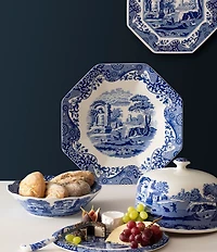 Spode Blue Italian Chinoiserie 10#double; Daisy Bowl