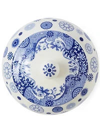 Spode Blue Italian Brocato Collection Mini Vase