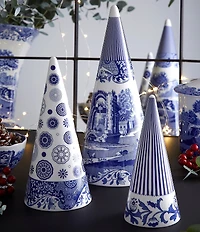 Spode Blue Italian Collection Large Decorative Cone