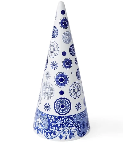 Spode Blue Italian Collection Medium Decorative Cone