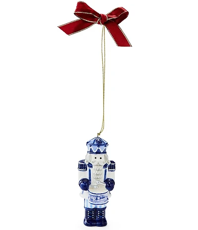 Spode Blue Italian Collection Nutcracker Ornament